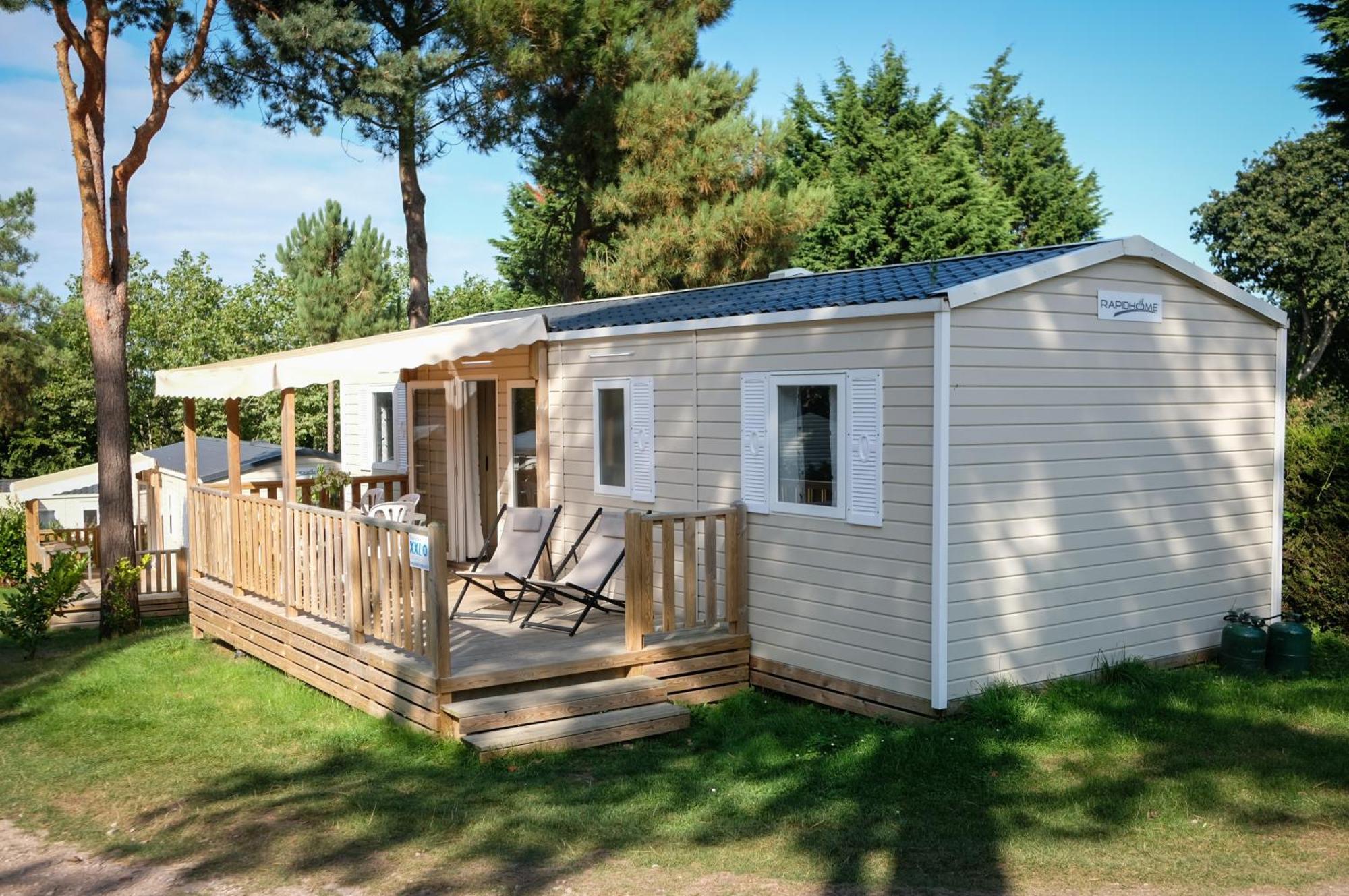 Mobil Home Xxl 4 Chambres - Medrose Camping Saint-Thome Exterior photo